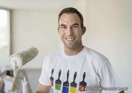 Seit über elf Jahren ist Maler Beti ein fester Bestandteil der Zürcher Handwerkerszene. 