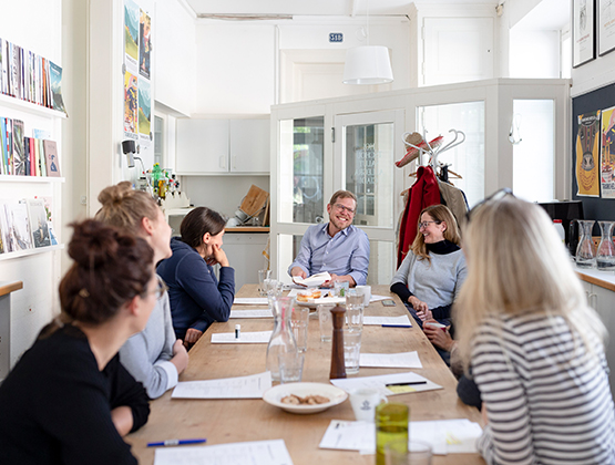 Die Motivation des Teams ist bei unserem Besuch spührbar