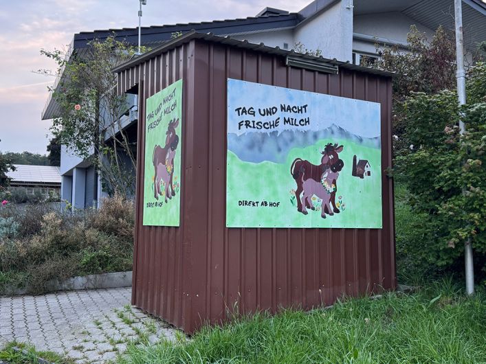 Bio Waidhof Milchautomat Hönggerberg